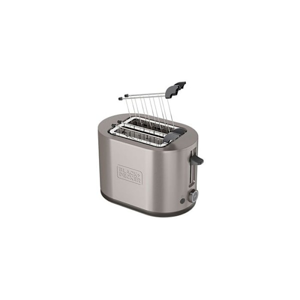 Grilltoast Black & Decker BXTO901E Metallisk