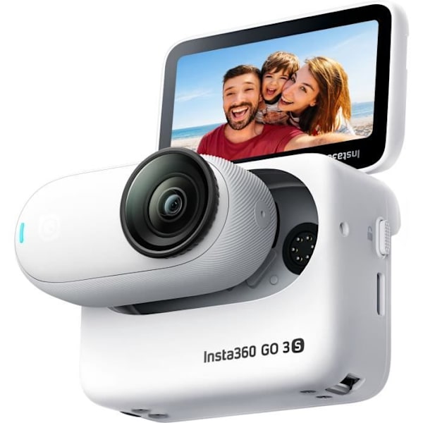Urheilukamera - INSTA360 - GO 3S - 128 Gt - Vedenpitävä - 4K