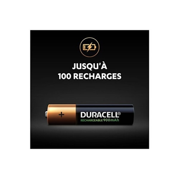 Duracell RCR AAA X2 900 MAH ladattava akku