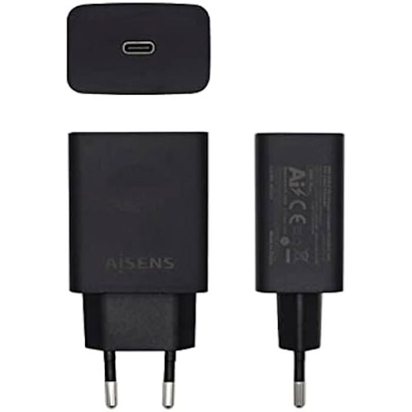 CARGADOR 20W USB-C PD3.0 Detail 1xUSB-C 20W Negro