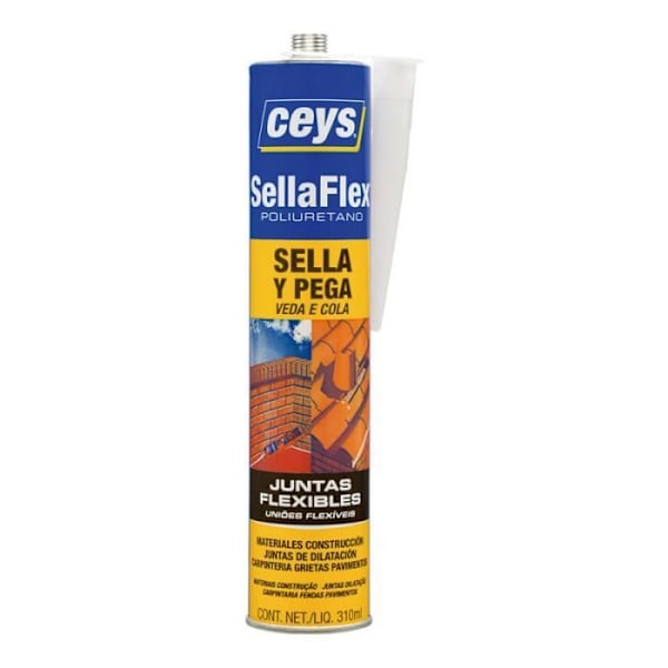 Saumat ja liimarakennusmateriaalit - Ceys - sellaflex musta patruuna 505804