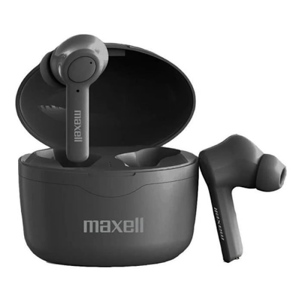 Langattomat sisäkorvakuulokkeet - MAXELL - Bass 13 Sync Up - Bluetooth - Hikeä kestävä - Musta