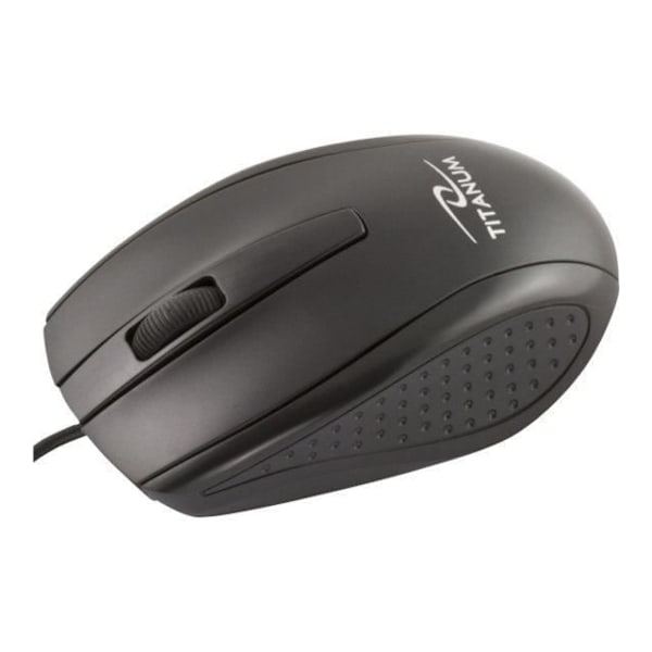 Mus ESPERANZA TM110K MARLIN - kabel, 1000 dpi, rullehjul Sort