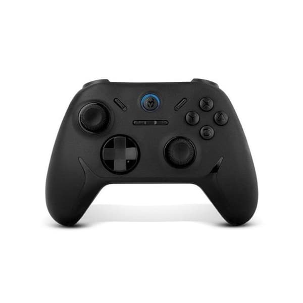 Gamepad Krom Kadoer Bluetooth v5.0 Dubbla Vibration Turbo PC Switch Android iOS Svart Svart