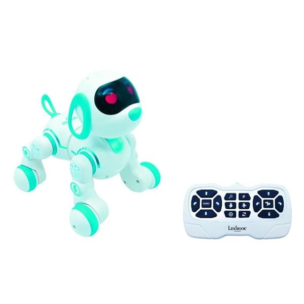 Power Puppy Jr Bleu – Min programmerbara robotvalp med gestkontroll VIT