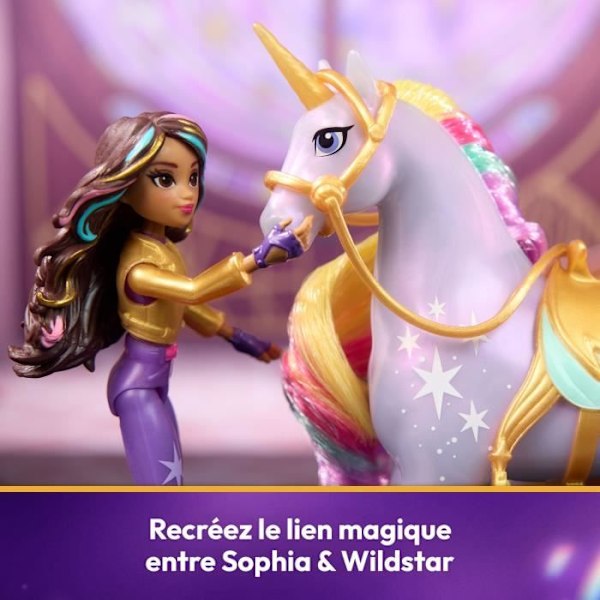 SPIN MASTER COFFRET LICORNE OG DOLLE WILDSTAR OG SOPHIA Unicorn Academy