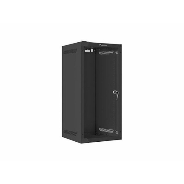 Armoire reseau Lanberg - WF10-2312-10B - Rack 12U Seinäkiinnitettävä hylly Musta