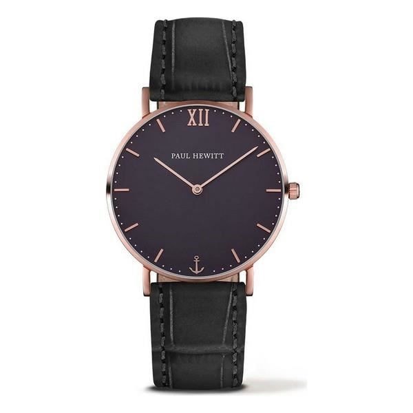 Klocka - Paul Hewitt - PH-SA-R-ST-B-15M - Ø 39 mm - Läder - Kvarts - Unisex Grå, rosa, blå
