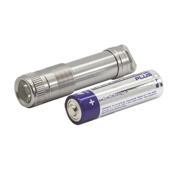 Lommelygte - True Utility - Micro AAA - Vandafvisende - Anodiseret aluminium - 50 lumen