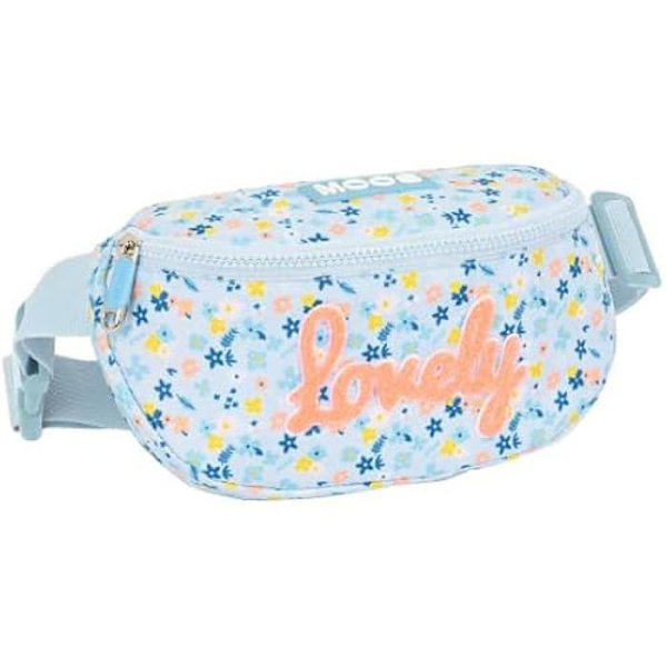 Moos Härligt återvunnet fannypack 23 x 14 x 9 cm - MOOS märke - Flerfärgad Flerfärgad