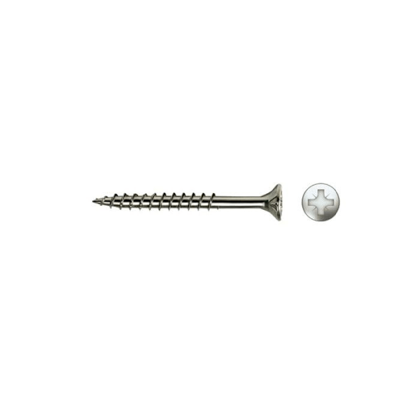 Kartong med 40 träskruvar CELO ZINQUÉ 5mm VLOXP