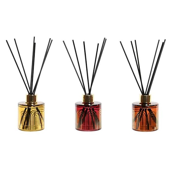 Urban luftfrisker DKD Home Decor (x3) brun/bordeaux