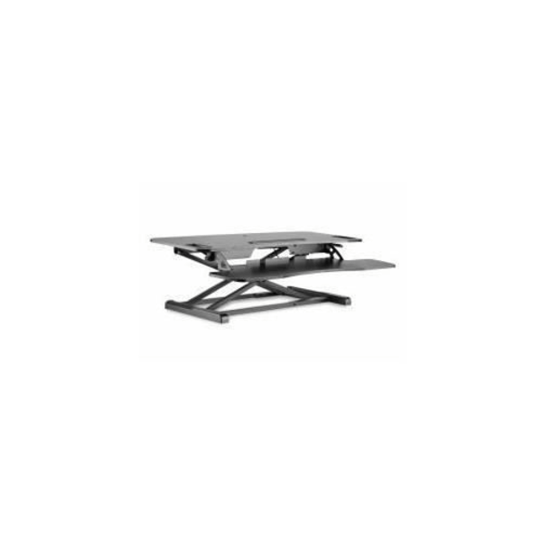 Platt skärmstöd - Digitus - DA-90380-1 - Svart - Justerbar - Fristående skrivbord Svart
