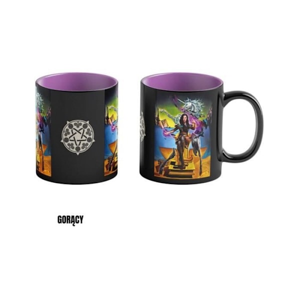 Godt Loot - The Witcher III: Wild Hunt - Krus med termisk effekt Game Art Chronicles Yennefer inspireret af Salvador Dali 450 ml