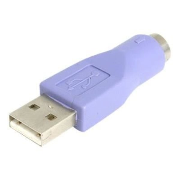 PS/2 til USB-adapter - STARTECH - Mand/kvinde-model - USB-A hanstik - Livstidsgaranti - Lilla