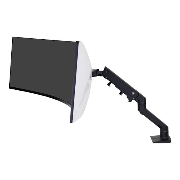 Bordstøtte til skærm - ERGOTRON - 45-647-224 - 38,1 cm til 124,5 cm - Drejelig - Mat sort