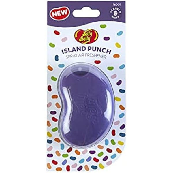 Tuoksusuihke - JELLY BELLY - Island Punch - 50 ml - Pitkäkestoinen tuoksu - Autoon ja kotiin Standard