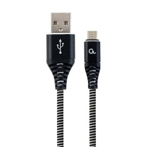 GEMBIRD Cablexpert USB-kabel USB 2.0 USB A Micro-USB B Svart - CC-USB2B-AMMBM-2M-BW