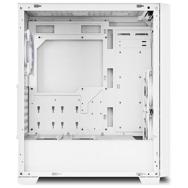 PC-kotelo - Sharkoon - VS9 RGB - Valkoinen - ATX - Esiasennetut RGB-LED-tuulettimet