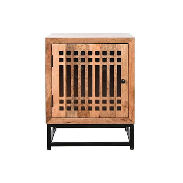 Sängbord i mangoträ DKD Home Decor kastanj