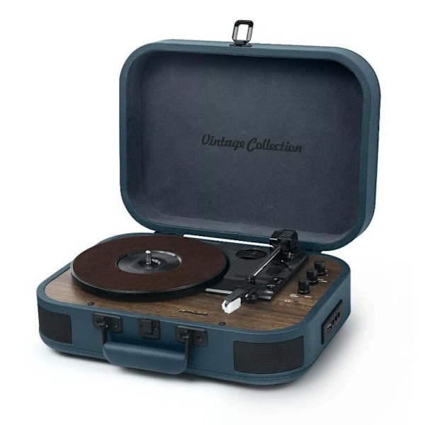Pladespiller - Muse - MT-201 OB - 3 hastigheder - Bluetooth 4.0 - Indbyggede højttalere