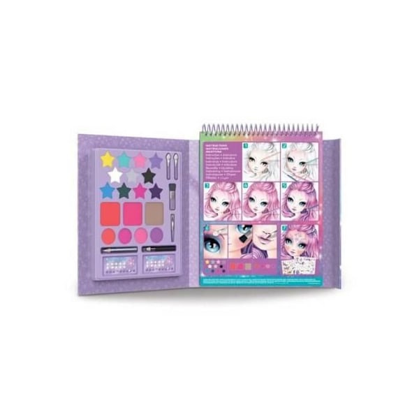 Kreativt sminkset - Make-up artist - Rosa - För barn från 8 år - Unisex - 23x2,7x30cm