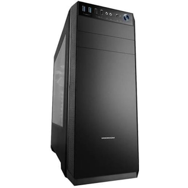 MODECOM OBERON Pro Tour midi ATX uden strømforsyning sort USB-Audio