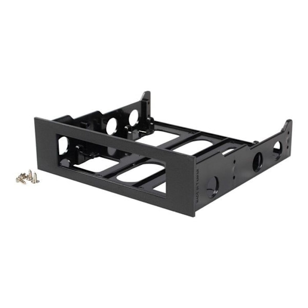 Adapter Harddisk Support - STARTECH - 3.5" til 5.25" - Sort - Lagerplads - P/N: PEX2EC35