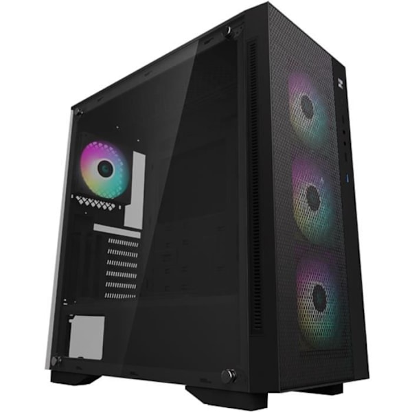 PC-kabinet - DEEPCOOL - MATREXX 55 Mesh ADD-RGB 4F (Sort) - Kabinet uden strømforsyning - Midtower - E-ATX format