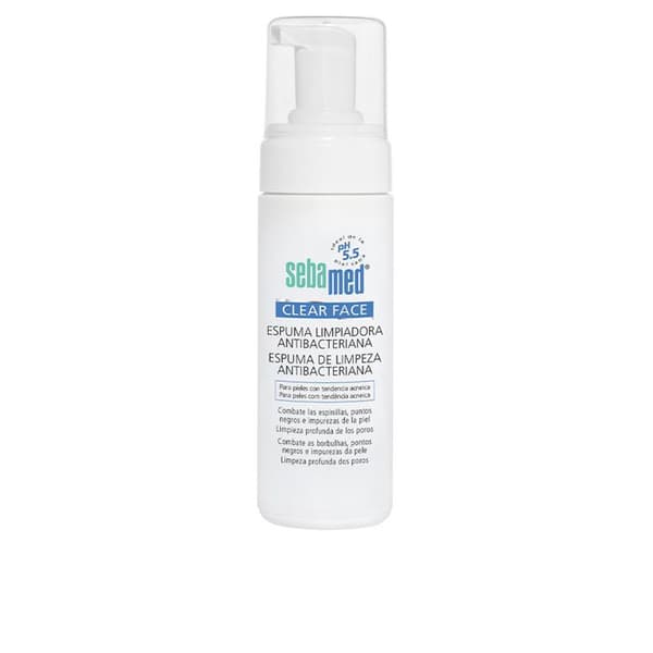 Antibakteerinen puhdistusvaahdon CLEAR FACE 150 ml