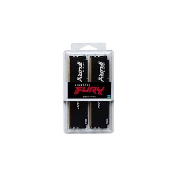 KINGSTON 32GB 6000MT/s DDR5 CL30 DIMM 2 kpl FURY Beast Black EXPO
