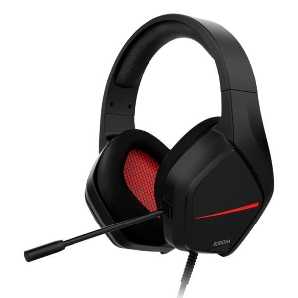Krom Kopa Move stereoheadset - Kompatibel med PC, PS4, PS5, SWITCH, tablets og smartphones - 3,5 mm jack-forbindelse