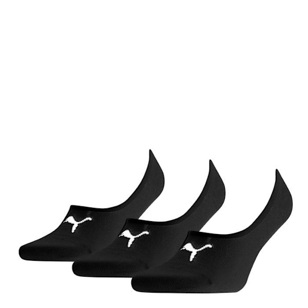 Strumpor - Puma - Footies - 3-Pack - Svart - Herr - Vuxen Svart 43