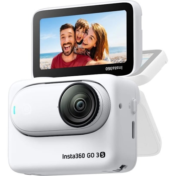 Urheilukamera - INSTA360 - GO 3S - 128 Gt - Vedenpitävä - 4K
