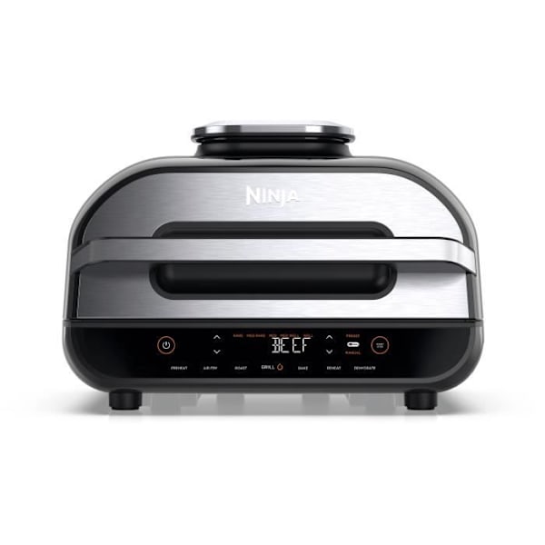 Grill NINJA - Foodi Max AG551EU - 6 tilberedningsprogrammer - Op til 260°C - Indbygget termometer - 2460W