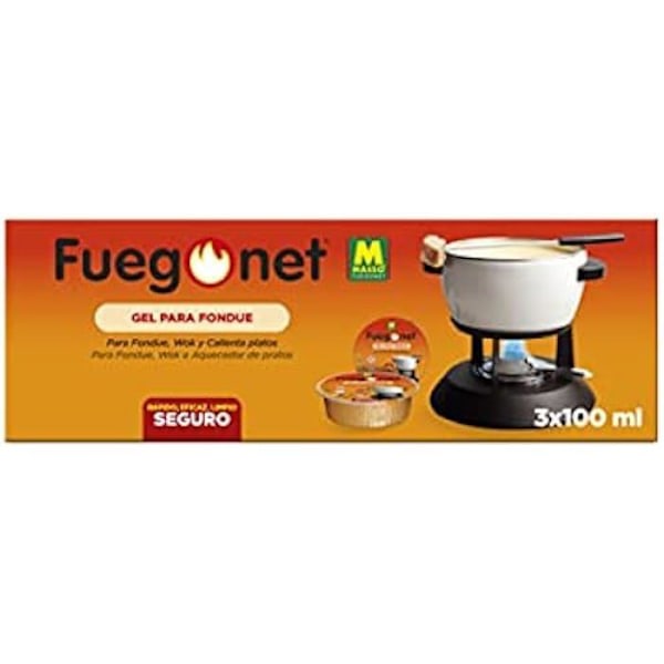 Gel Para Fondue 3x100ml FUEGONET 231112 MASSÓ