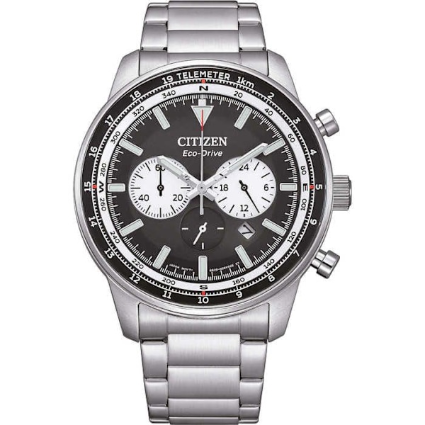 Kello - Hopea Teräs/Teräs - Citizen - CA4500-91E Silver, Svart