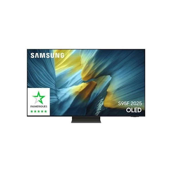 TV OLED Samsung TQ55S95F OLED Anti Refleks 100 Hz 4K 140 cm 2025 Sort