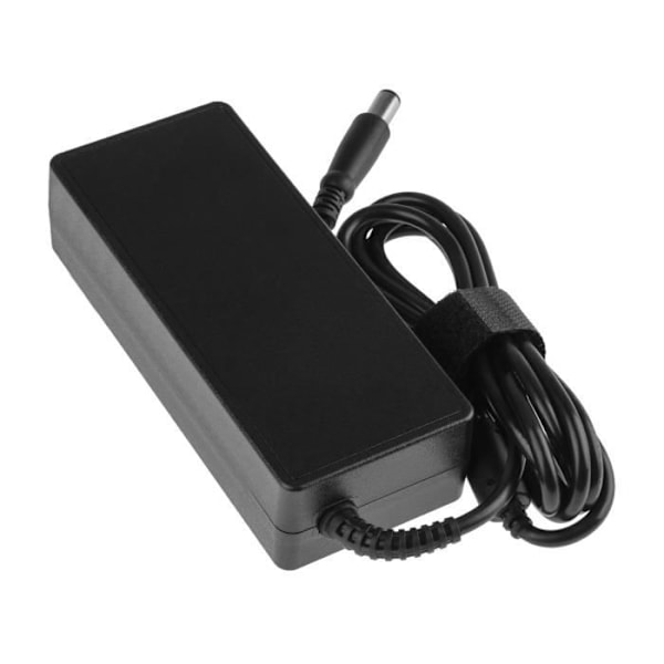 Vihreä solulaturin sovitin 19,5 V 4,62 A 90 W Dell Inspiron 15R N5010 N5110 Latitude E6410 E6420 E6430 E6510 E6520 E6530 sort