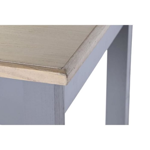 spisestuebord i gråt mdf træ (161,5 x 81,5 x 78 cm)