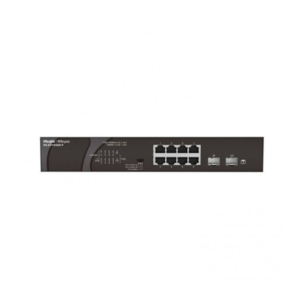 RUJIE REYEE RG-ES110GDS-P KÄYTTÖLÄPITTEEN KATKAISIJAT 5 PORTTIA 10/100 MBPS musta