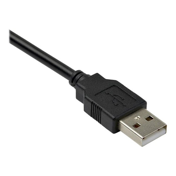 Kaapeliadapteri - StarTech - USB USB:stä DB9 RS232:een - 30 cm - COM-portin muistaminen - Musta