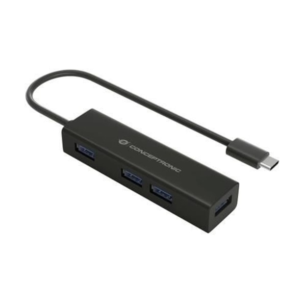 CONCEPTRONIC HUBBIES07B HUB & USB 3.2 GEN 1 (3.1 GEN 1) KESKITIN