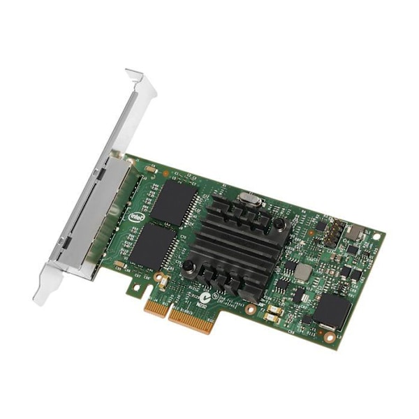 Netværkskort - INTEL - I350-T4 - PCI Express 2.1 x4 - 4 RJ-45 porte - Low-Profile/Fuldhøjde