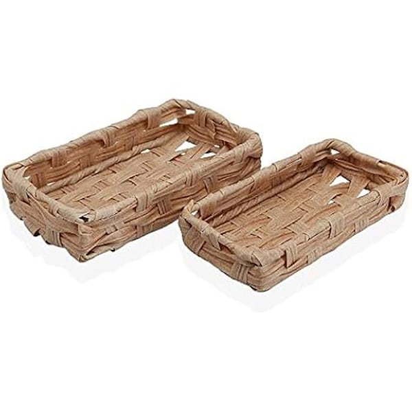Korisarja - BIGBUY HOME - Vaaleanruskea - Polyeteeni - 2 kpl - 11 x 4 x 20 cm ljusbrun, flerfärgad