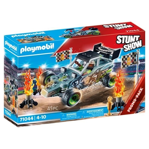 PLAYMOBIL - 71044 - Promo Pack - Stuntshow Stunt og buggy Flerfarvet