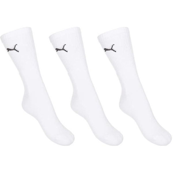 PUMA Cat x3 Tennisstrumpor - Unisex - Vit Vit