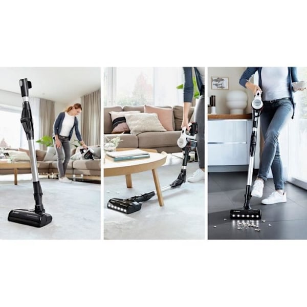 BOSCH BBS711W - Ubegrænset trådløs multifunktions kostestøvsuger hvid - Strøm til alle 18 V lithium-ion 3Ah batteri