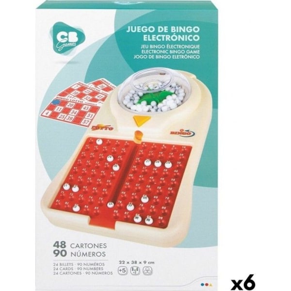 NC Bingo Automatisk Colorbaby Kartong Plast (6 Enheter)