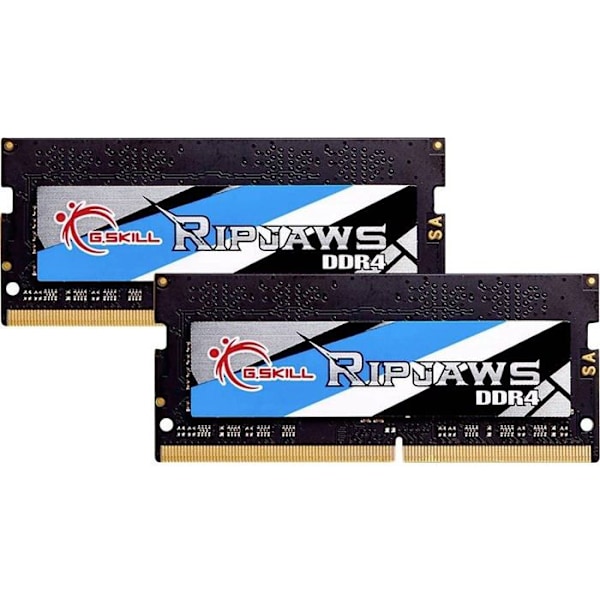 Hukommelse Notebook Ripjaws Series - G.SKILL - 16 Go PC4-19200/DDR4 2400 Mhz - Dobbeltkanal - SO DIMM 260 ben.